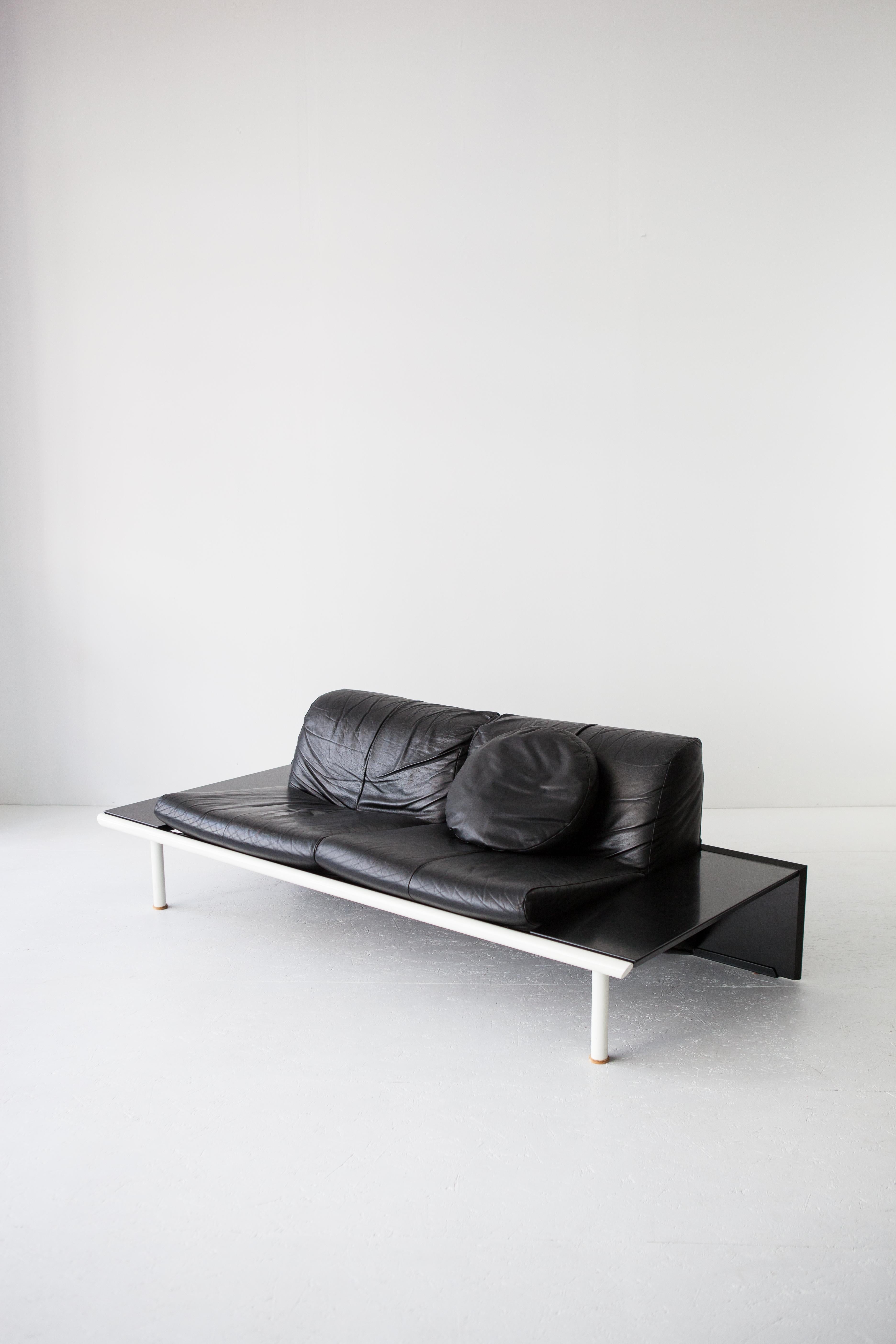 Mission sofa by Jack Crebolder for Harvink, 1980s

In the 1980s Jack Crebolder was active as a furniture designer for the Dutch manufacturer Harvink. Although Harvink released two designs by his hand, over the decades everybody seems to have