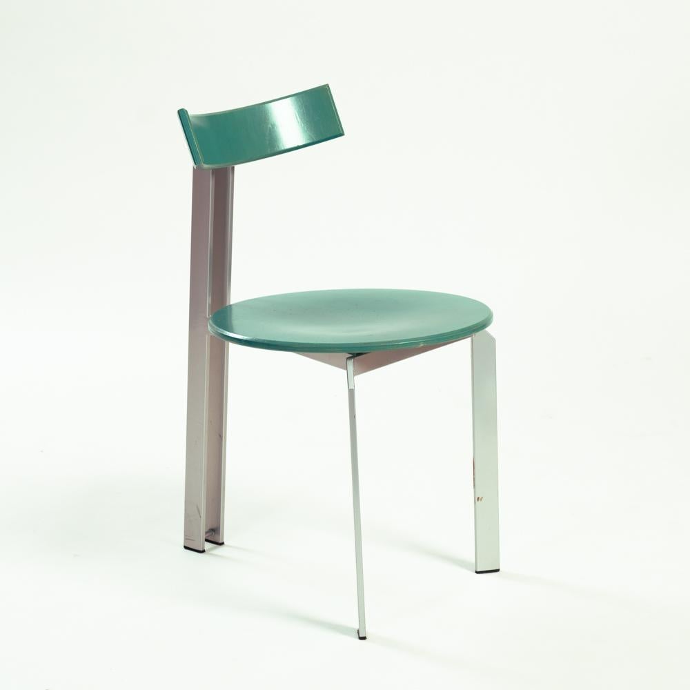 Harvink Zeta postmodern Dutch design chair, set of 2, 1980s 4