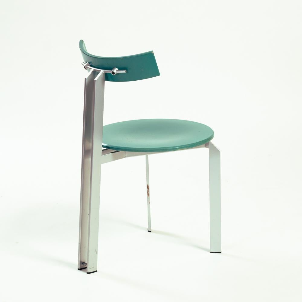 Harvink Zeta postmodern Dutch design chair, set of 2, 1980s 5