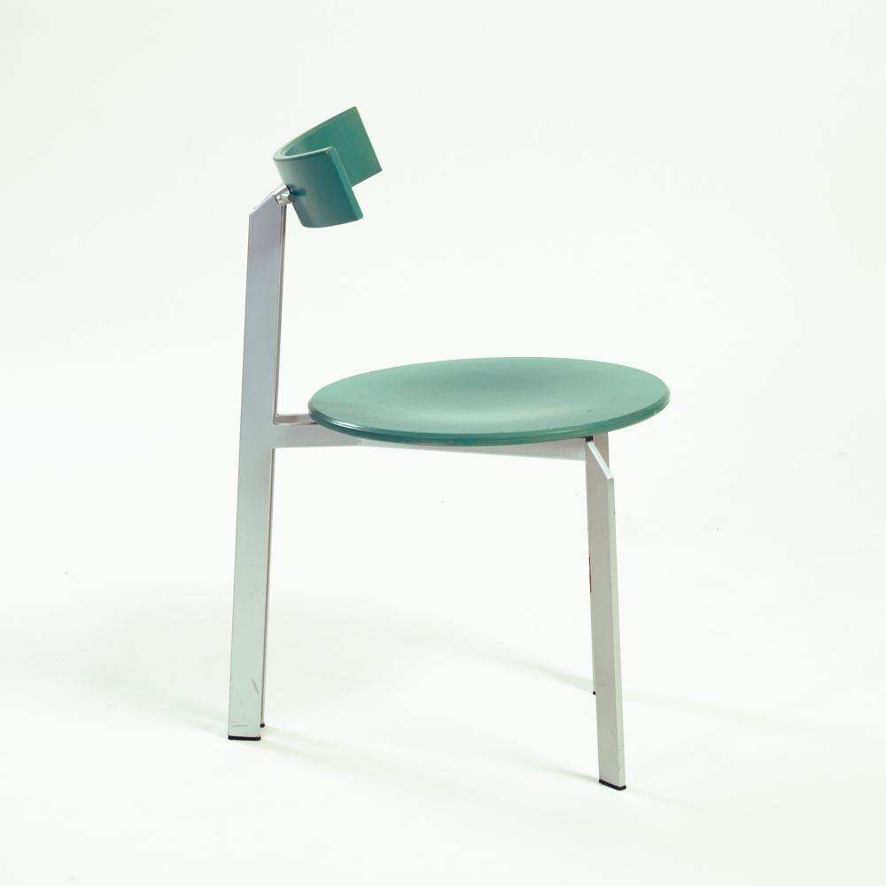 Harvink Zeta postmodern Dutch design chair, set of 2, 1980s 6