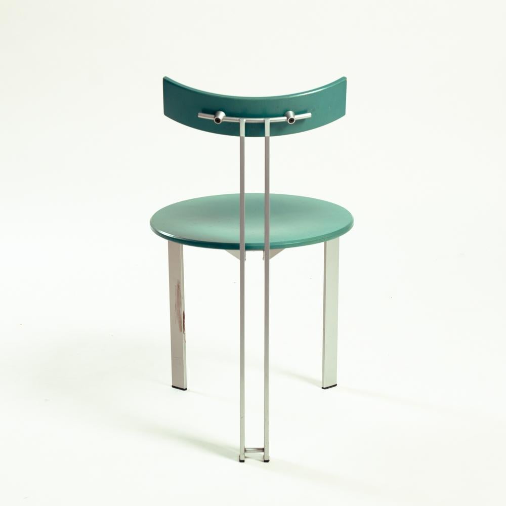 Harvink Zeta postmodern Dutch design chair, set of 2, 1980s 9