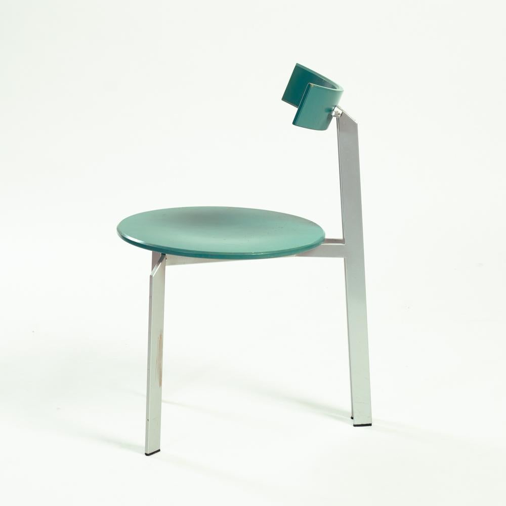 Harvink Zeta postmodern Dutch design chair, set of 2, 1980s 10