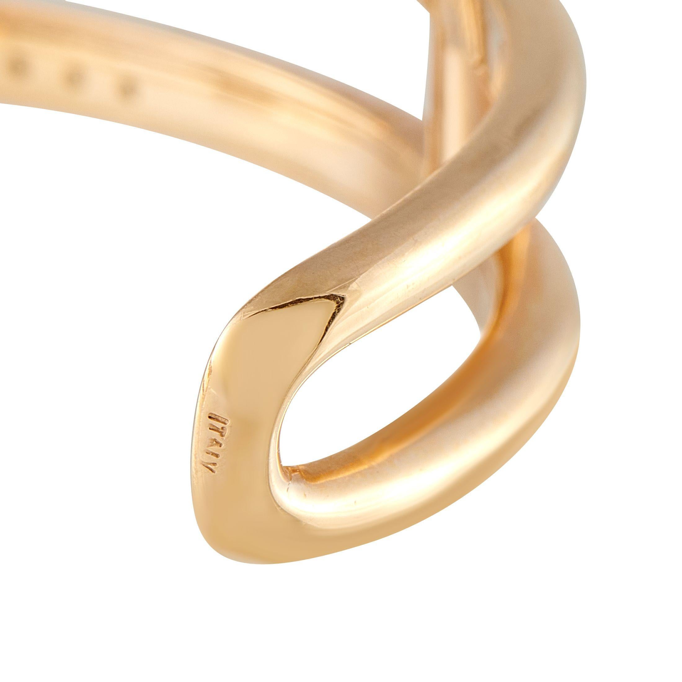 Taglio rotondo Hasba Bracciale in oro rosa 18 carati con diamanti da 1,92 carati HS22-070125 in vendita