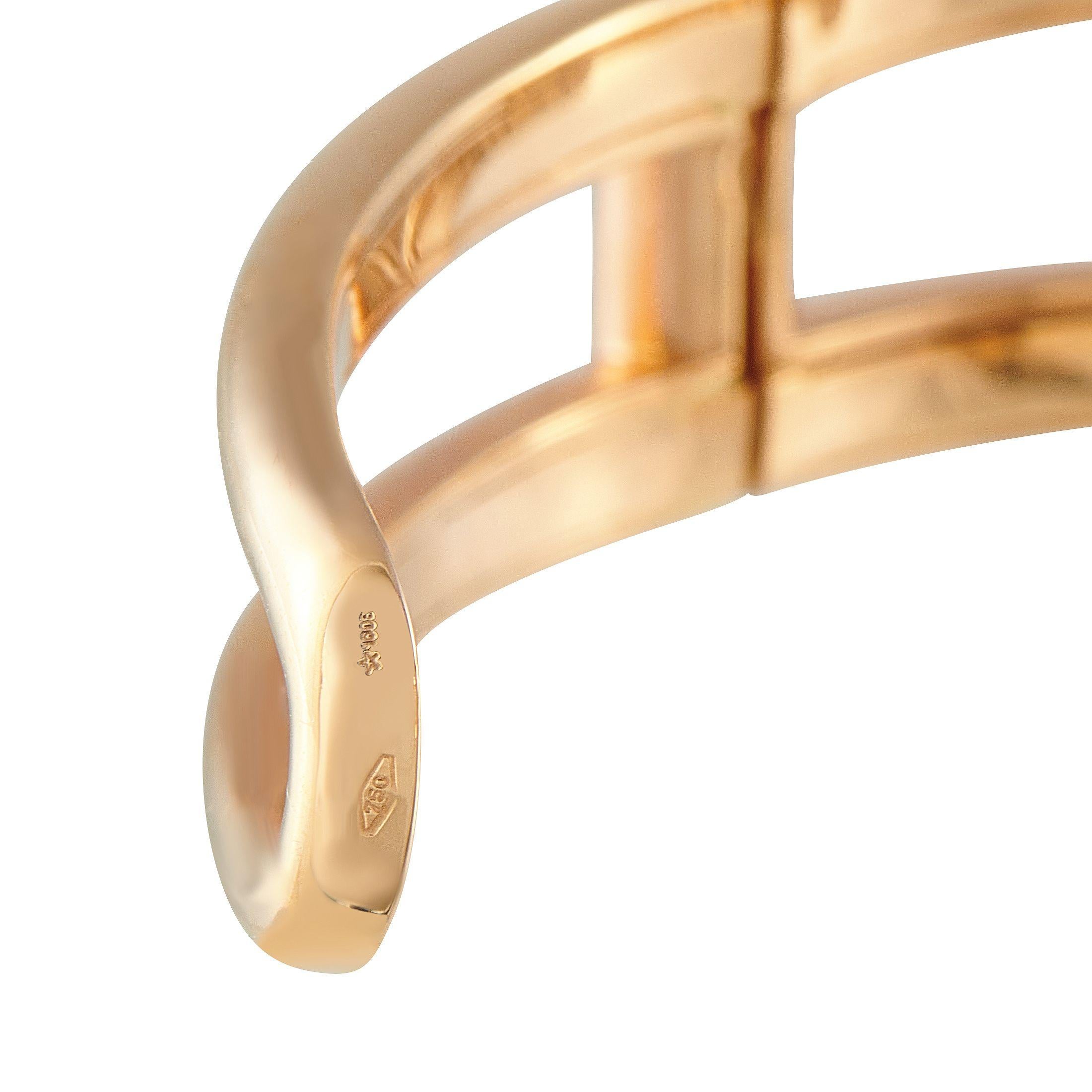 Hasba Bracciale in oro rosa 18 carati con diamanti da 1,92 carati HS22-070125 In condizioni Nuovo in vendita a Southampton, PA