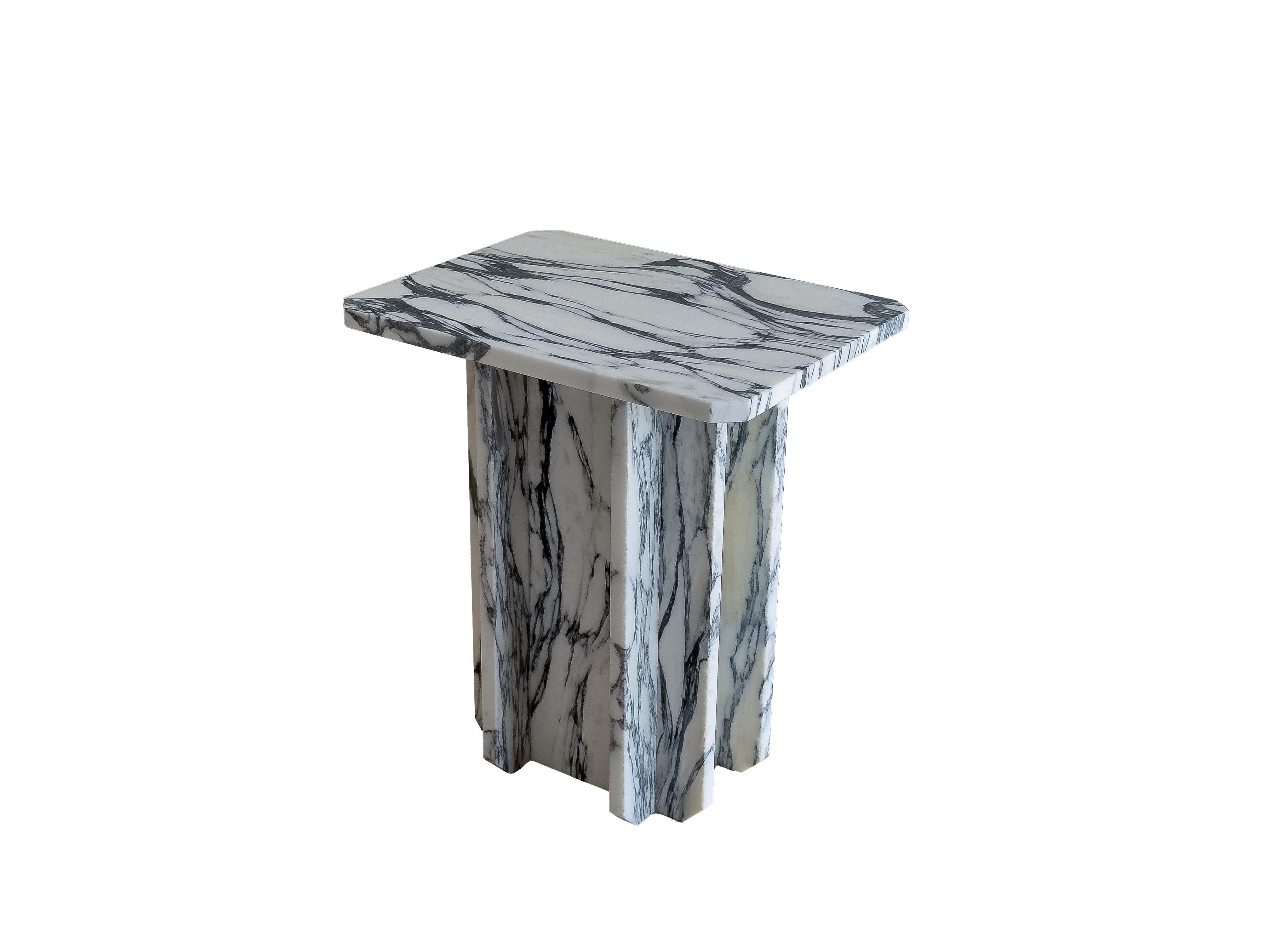 arabescato marble coffee table