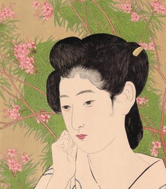 Goyo Hashiguchi, Ukiyo-e, Japanese Woodblock Print, Beauty, Hot Spring, Beauty