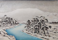 Hashiguchi Goyo -- Mt. Ibuki In Snow ( 雪の伊吹山 )