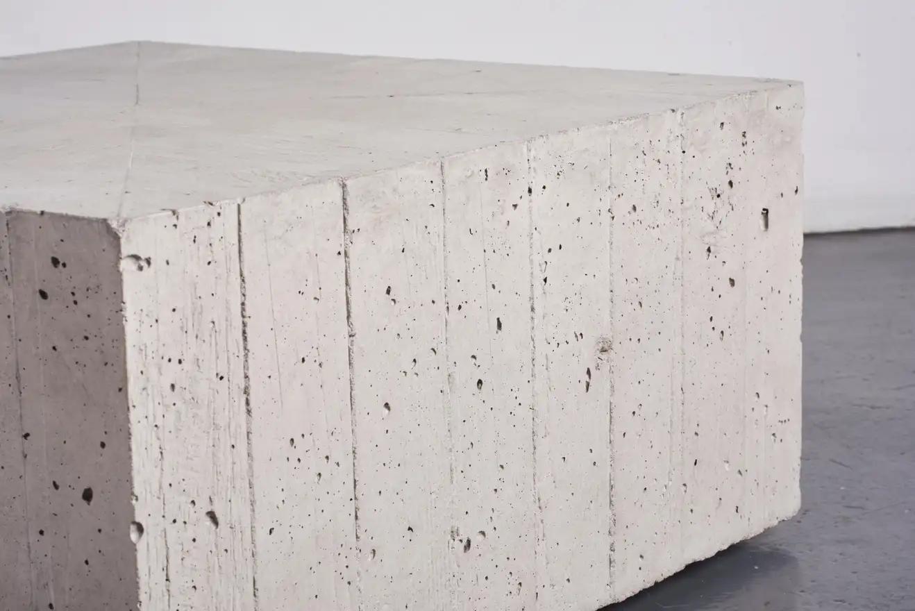 'Hashima' Reinforced Concrete Table, One of a Kind Artwork by Littlewhitehead For Sale 8