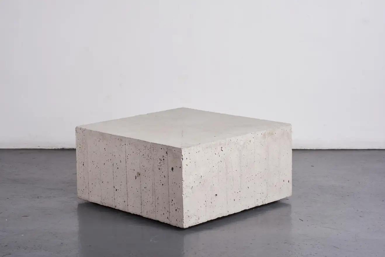 Brutalist 'Hashima' Reinforced Concrete Table, One of a Kind Artwork by Littlewhitehead For Sale