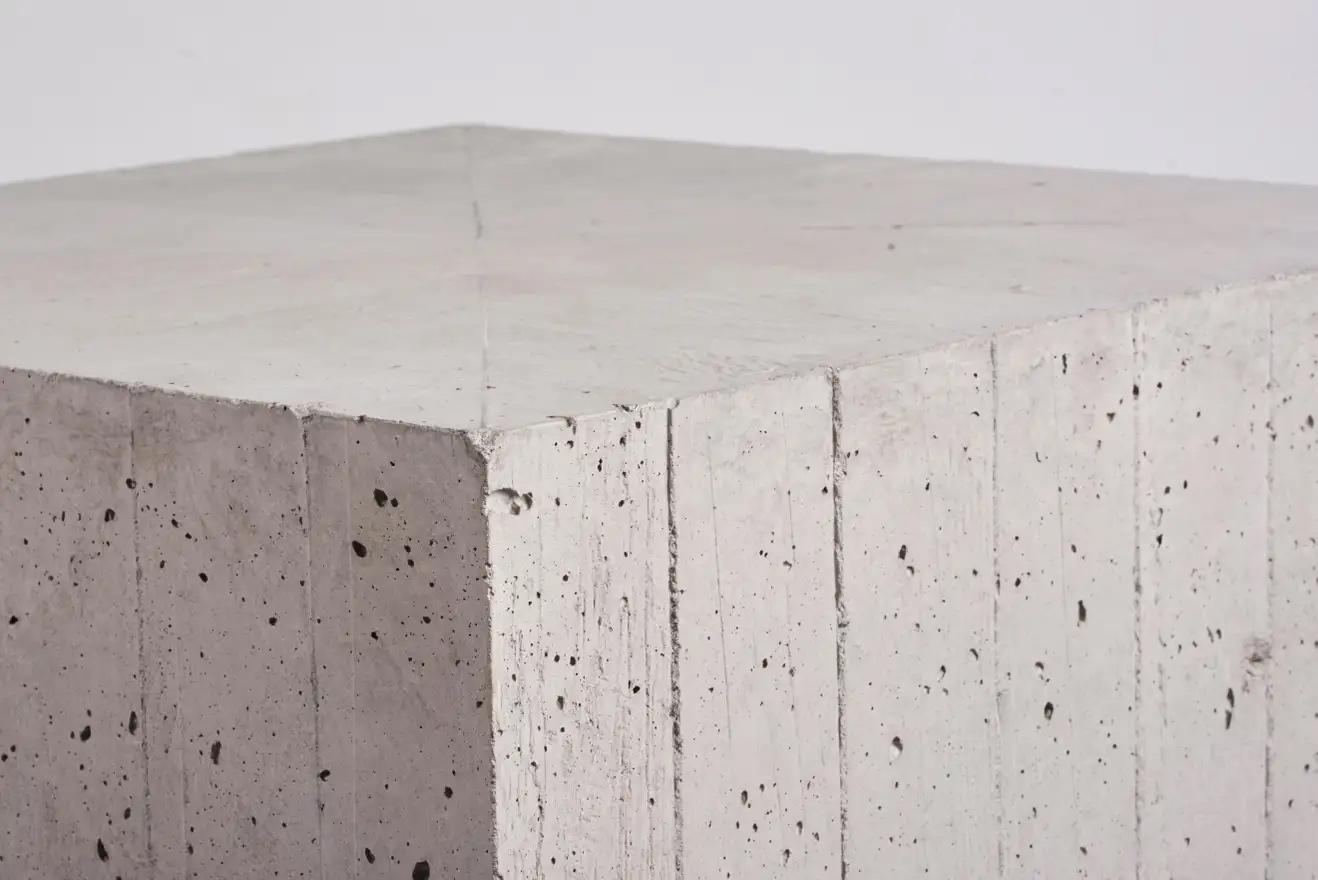 Contemporary 'Hashima' Reinforced Concrete Table, One of a Kind Artwork by Littlewhitehead For Sale