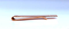 Hashtag Elongated Diamond Tie Bar 14kt Gold 12566*
