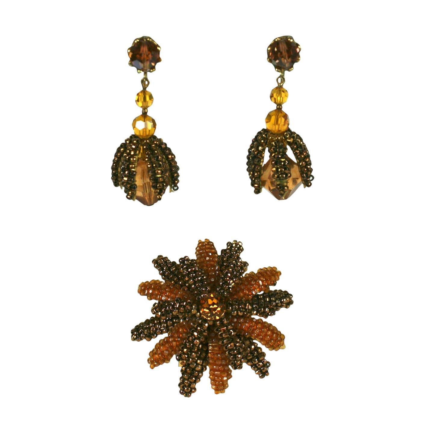 Anglo-Indian Yellow Gold Demi-Parure For Sale at 1stDibs