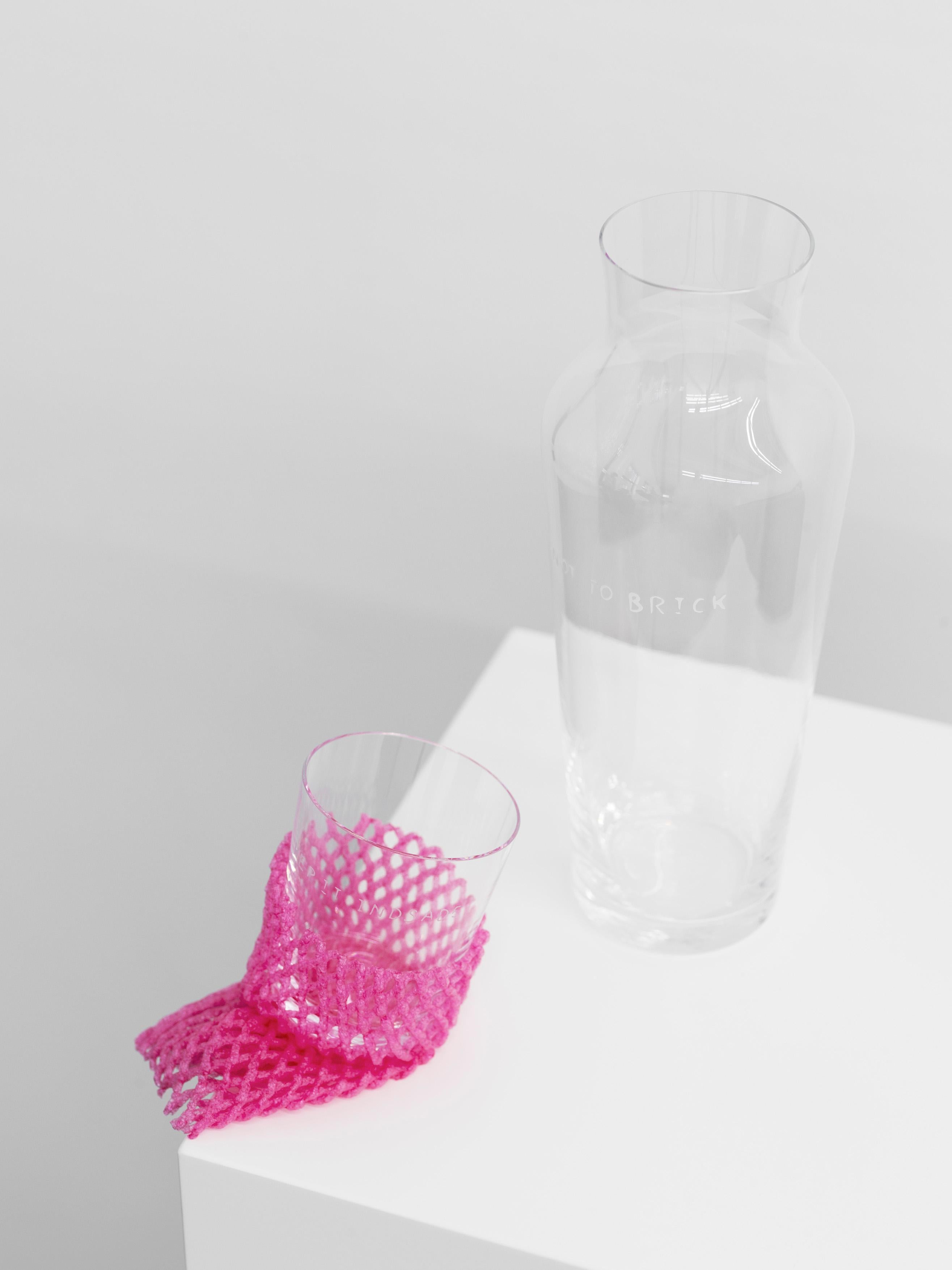 Modern Hasle Glass by Gudrun Hasle for Normann X Brask Art Collection For Sale