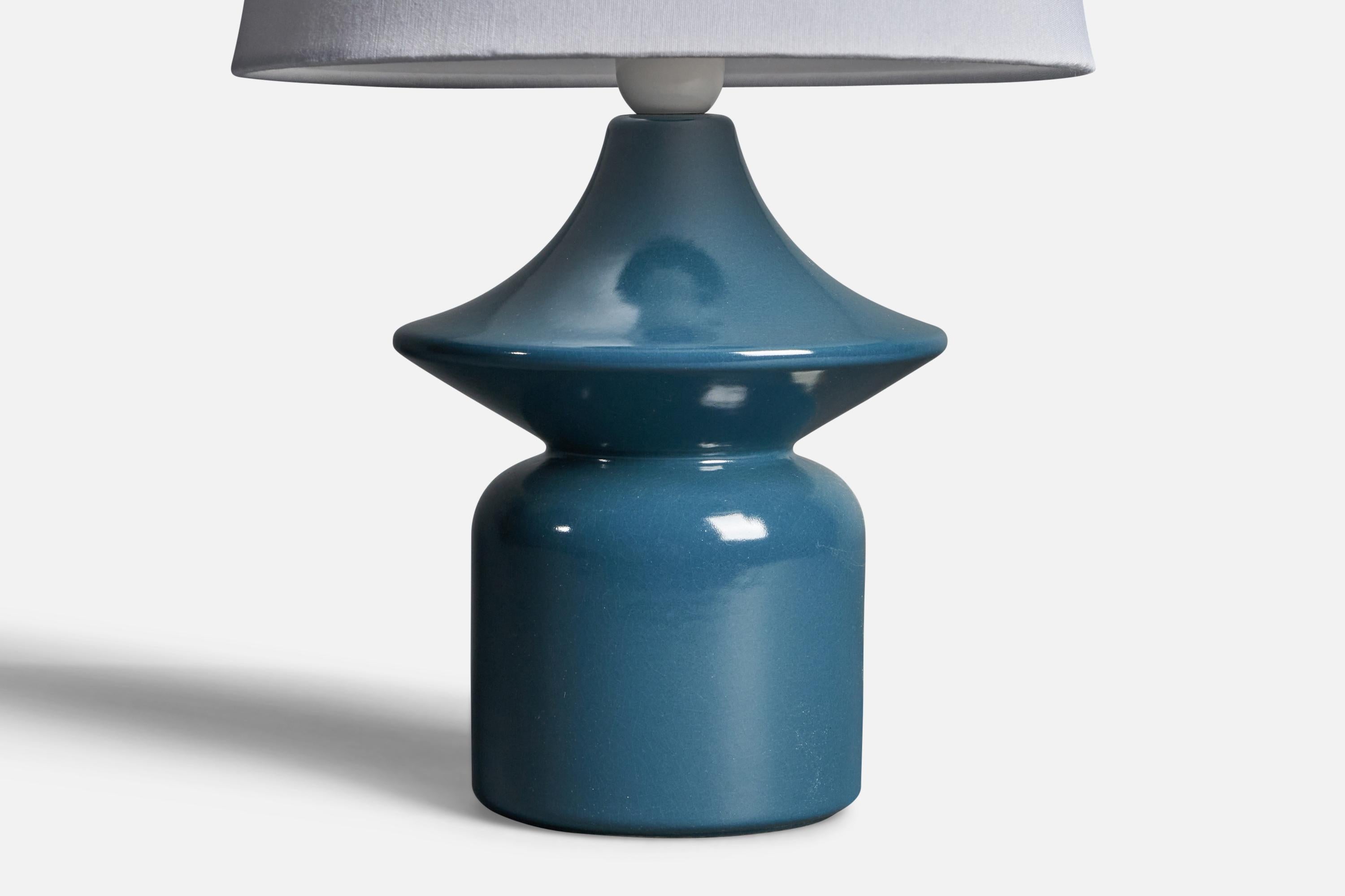 Mid-Century Modern Hasle Keramik, Table Lamp, Stoneware, Denmark, 1960s For Sale