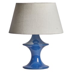 Hasle Keramik, Table Lamp, Stoneware, Denmark, 1960s
