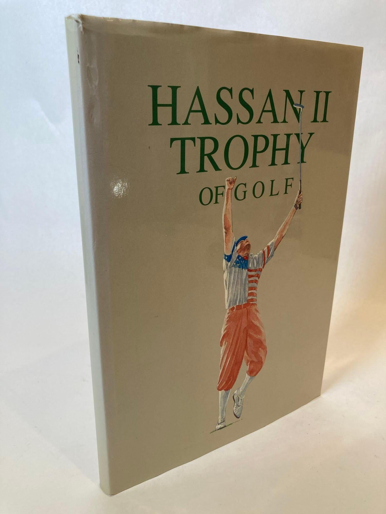 Moorish Hassan II Trophy of Golf Hardcover Book Casablanca, Morocco, 1993