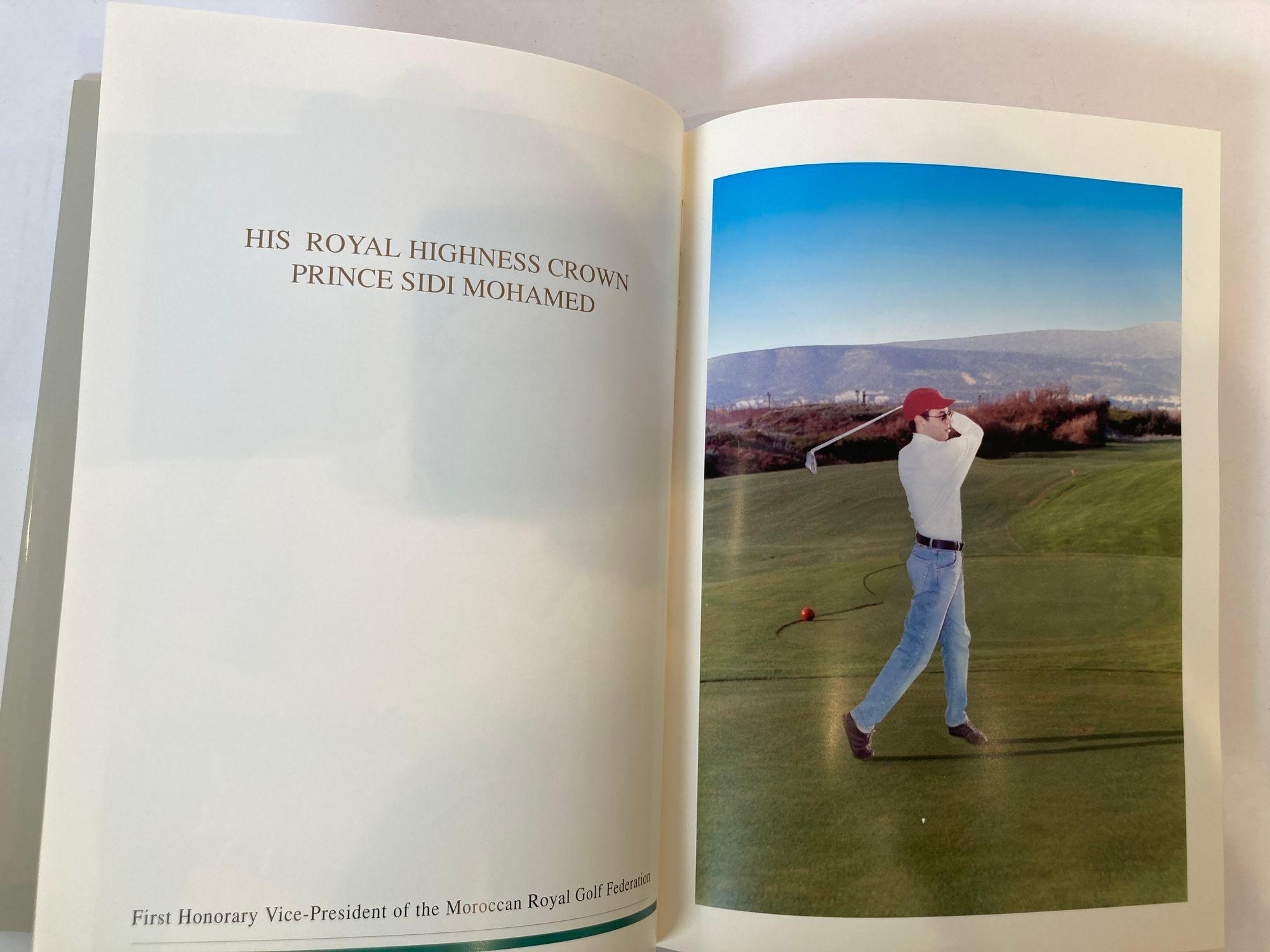 Moroccan Hassan II Trophy of Golf Hardcover Book Casablanca, Morocco, 1993