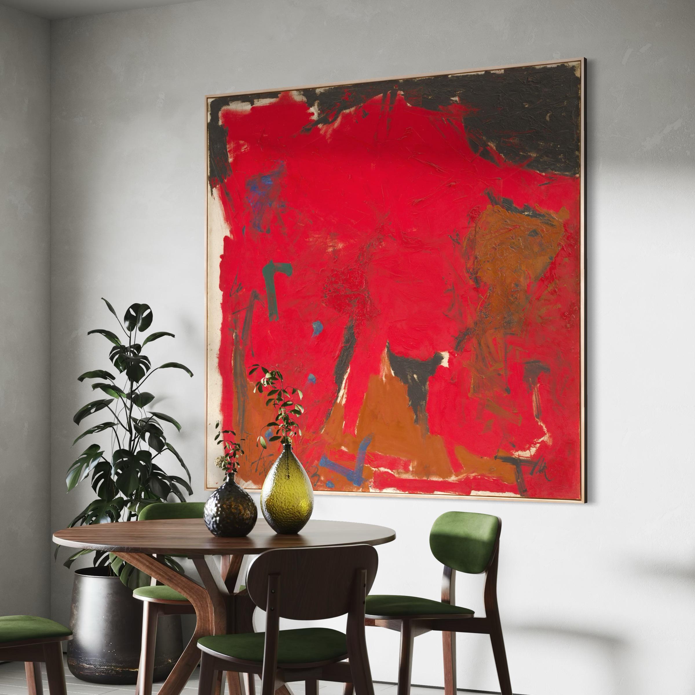 Lu weht wieder – Painting von Hassel Smith