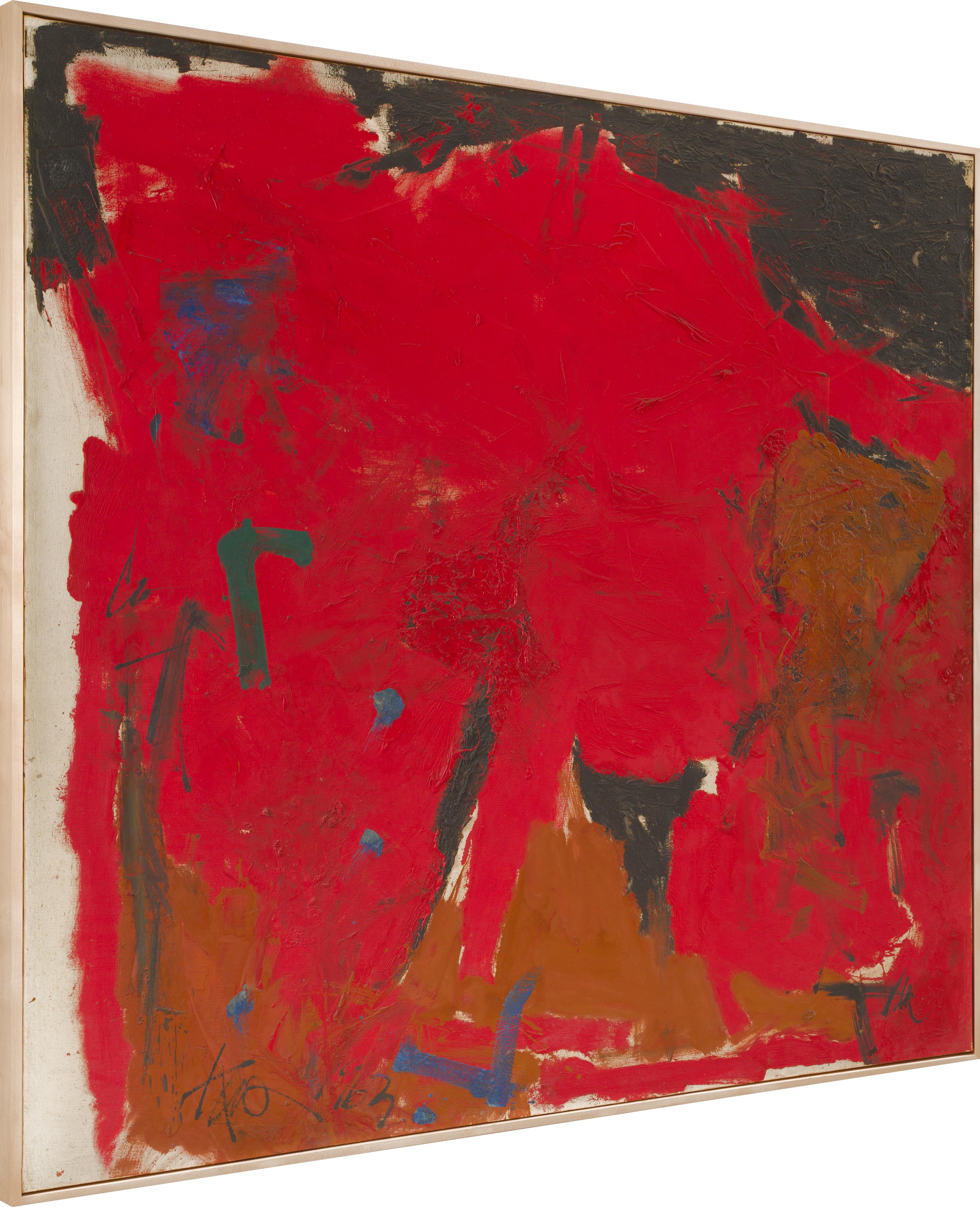 Lu weht wieder (Abstrakt), Painting, von Hassel Smith