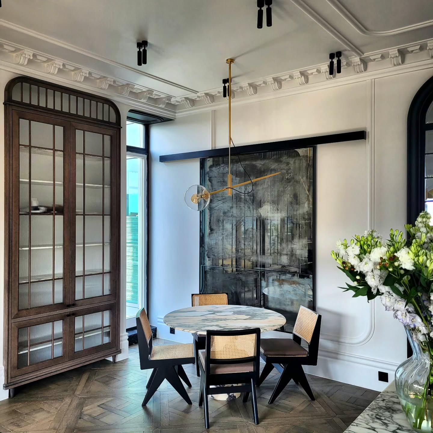 Hasta Brass Contemporary Sculptural Hanging Pendant Lamp by Jan Garncarek For Sale 5
