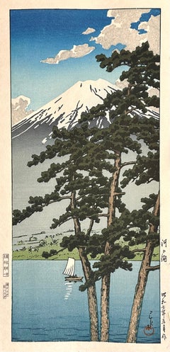 Hasui Kawase, Lake Kawaguchi, Kawaguchi-ko, 1932
