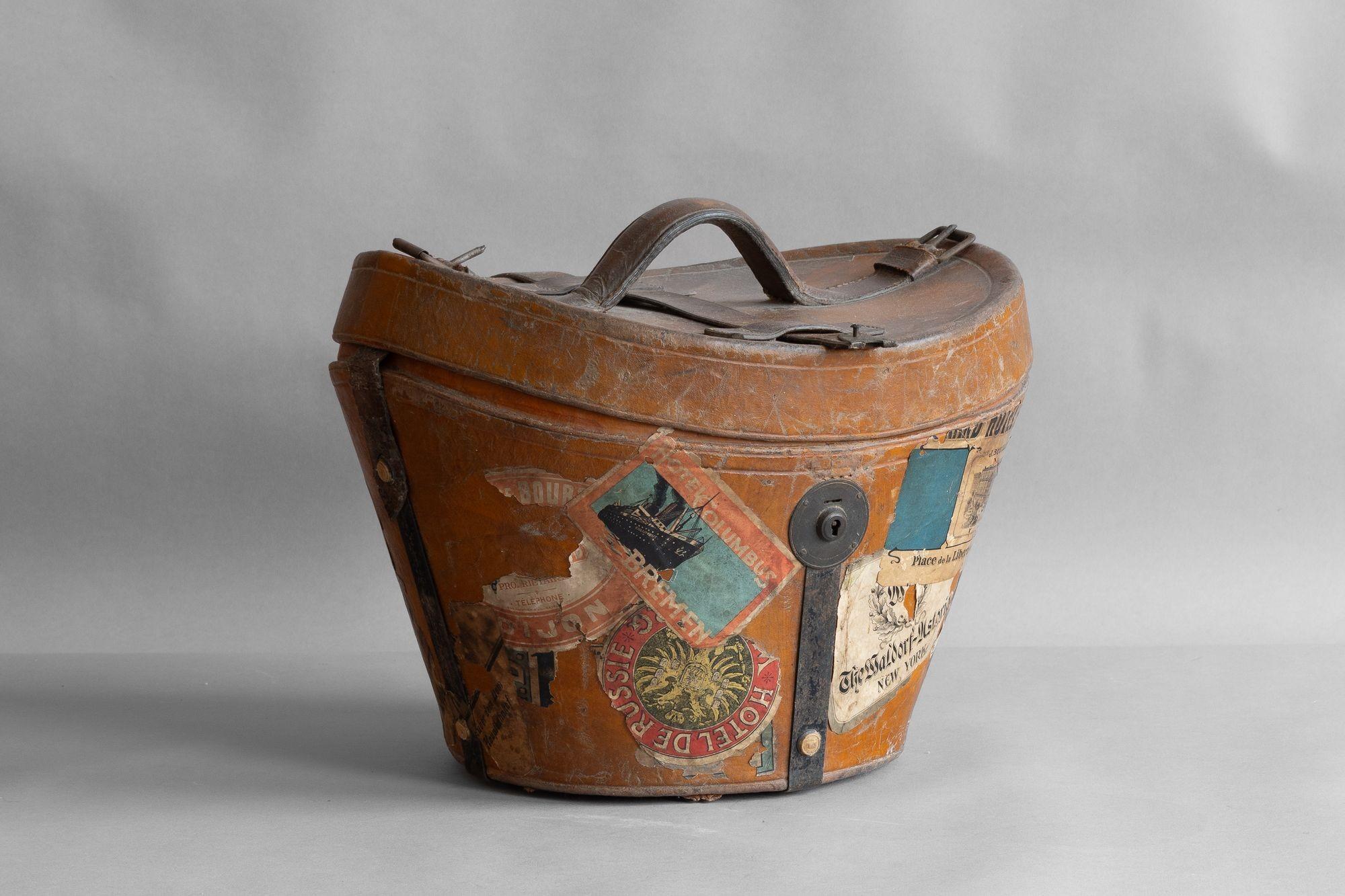 Edwardian Hat and Box For Sale