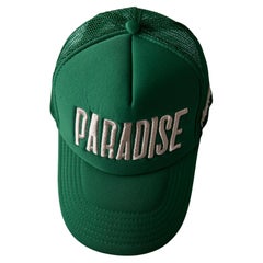 Hat Green Trucker Paradise Silver Embroidery J Dauphin
