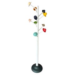 Hat Tree coat stand by Ugo Nespolo For Origlia, 1984