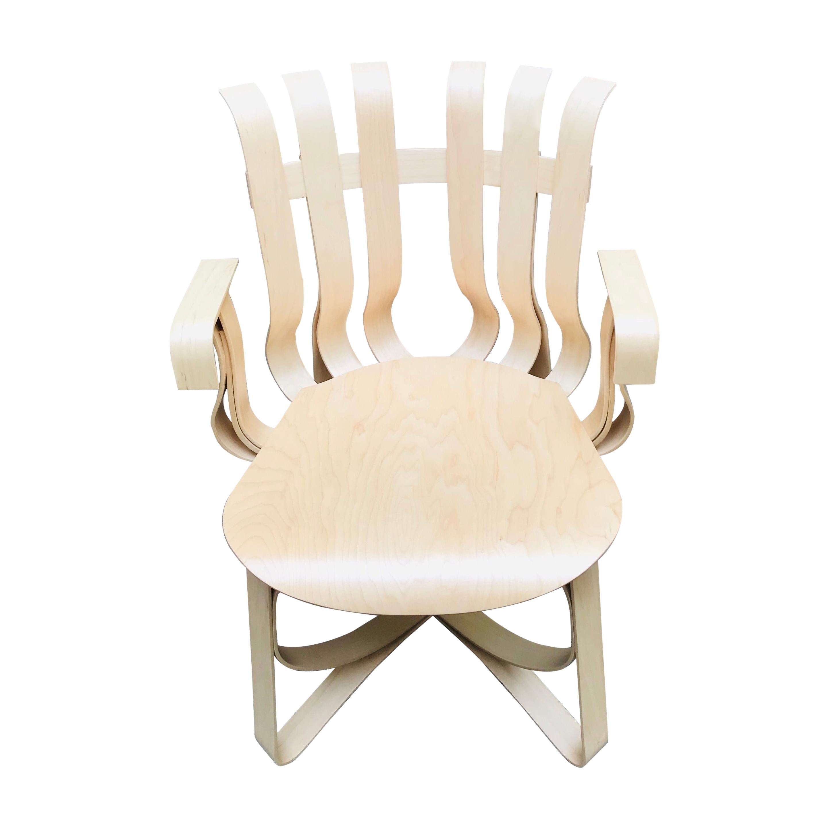 "Hat Trick" Armchair by Franck Gehry, 1990 For Sale