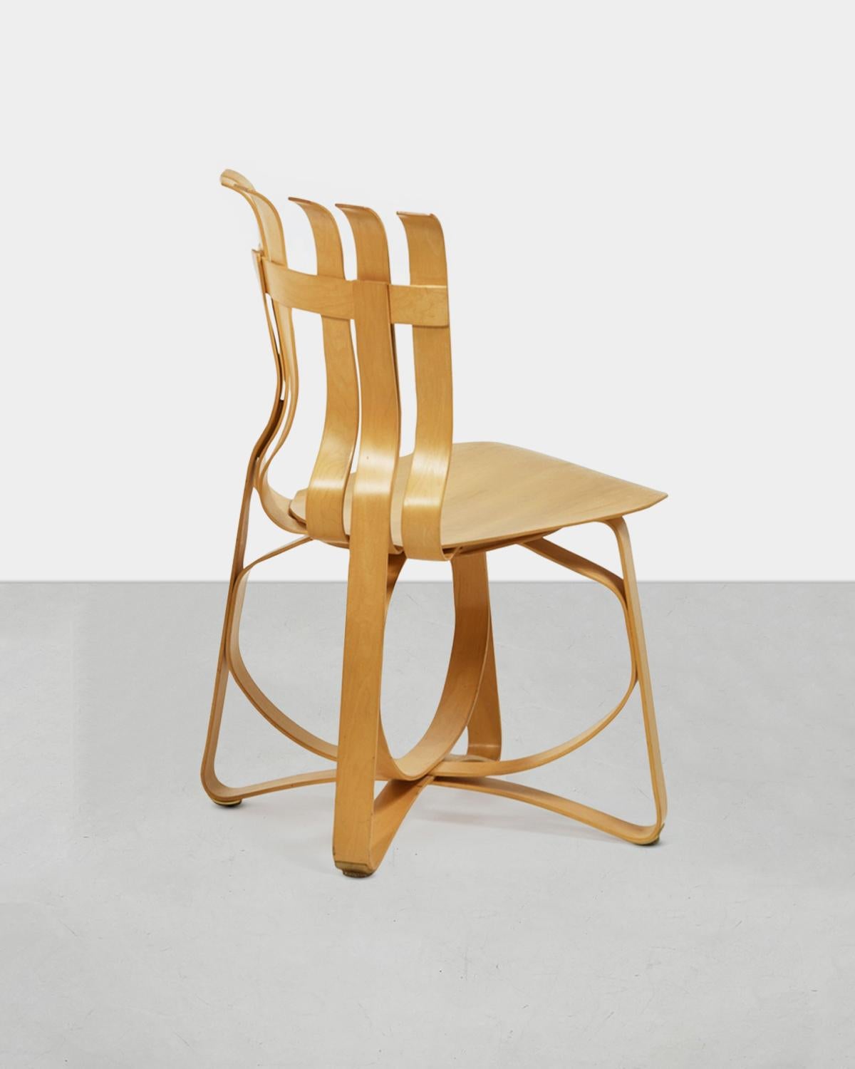 20th Century Hat Trick Armless Chair by Frank Gehry for Knoll For Sale