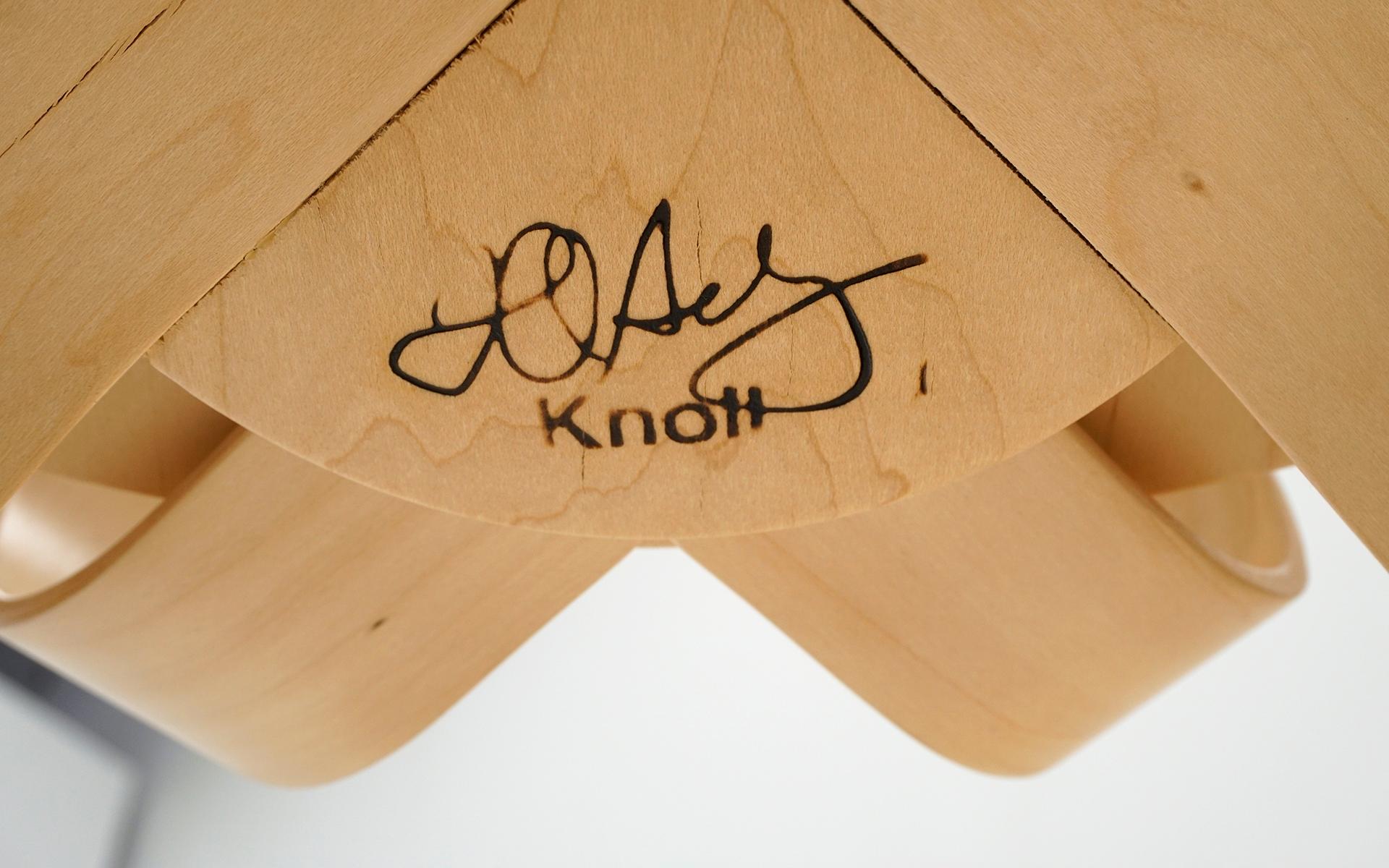 Hat Trick Chairs by Frank Gehry for Knoll, Buy One, a Pair, or All Three, Signed 4