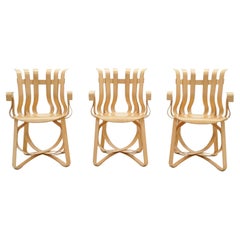 Hat Trick Chairs by Frank Gehry for Knoll, Buy One, a Pair, or All Three, Signed