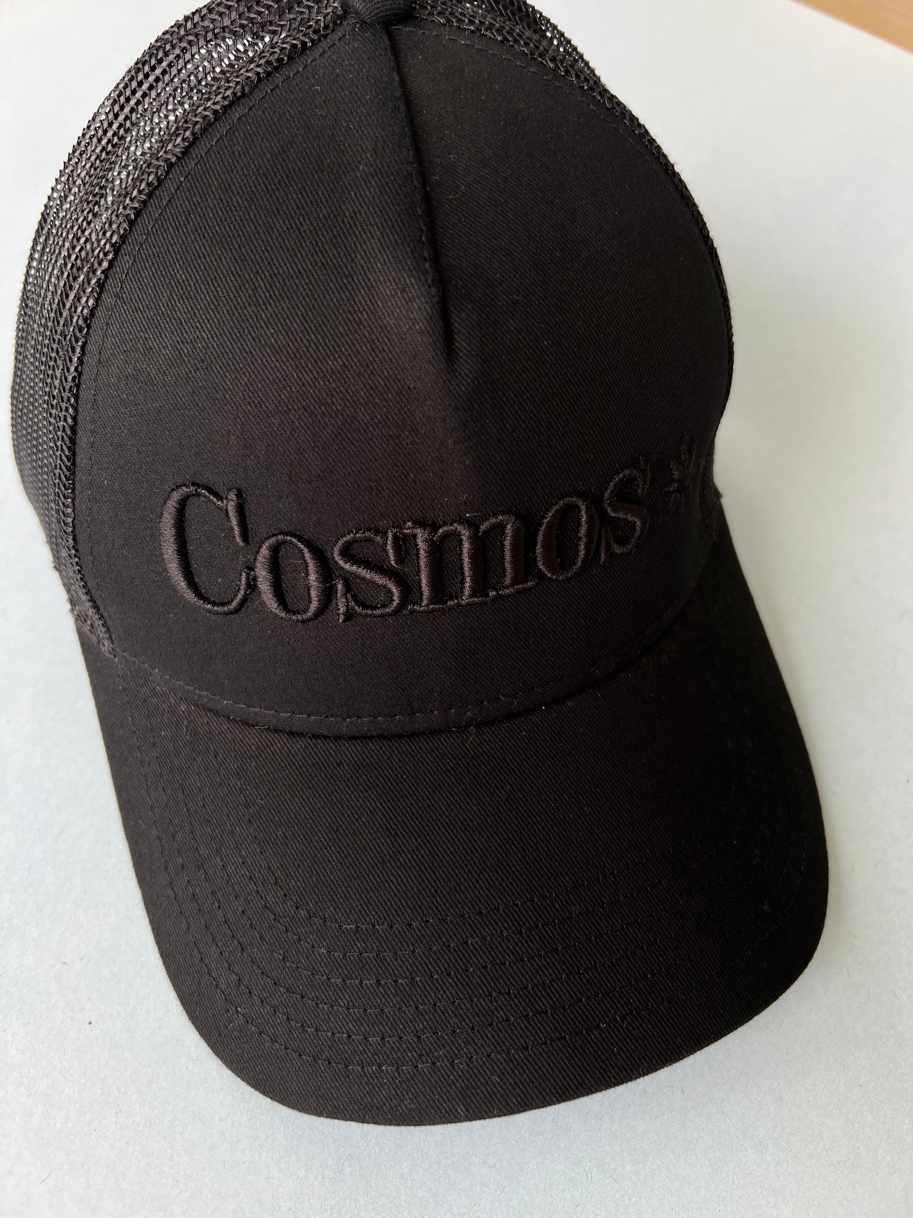 Hat Trucker Black Cosmos Embroidery J Dauphin 7