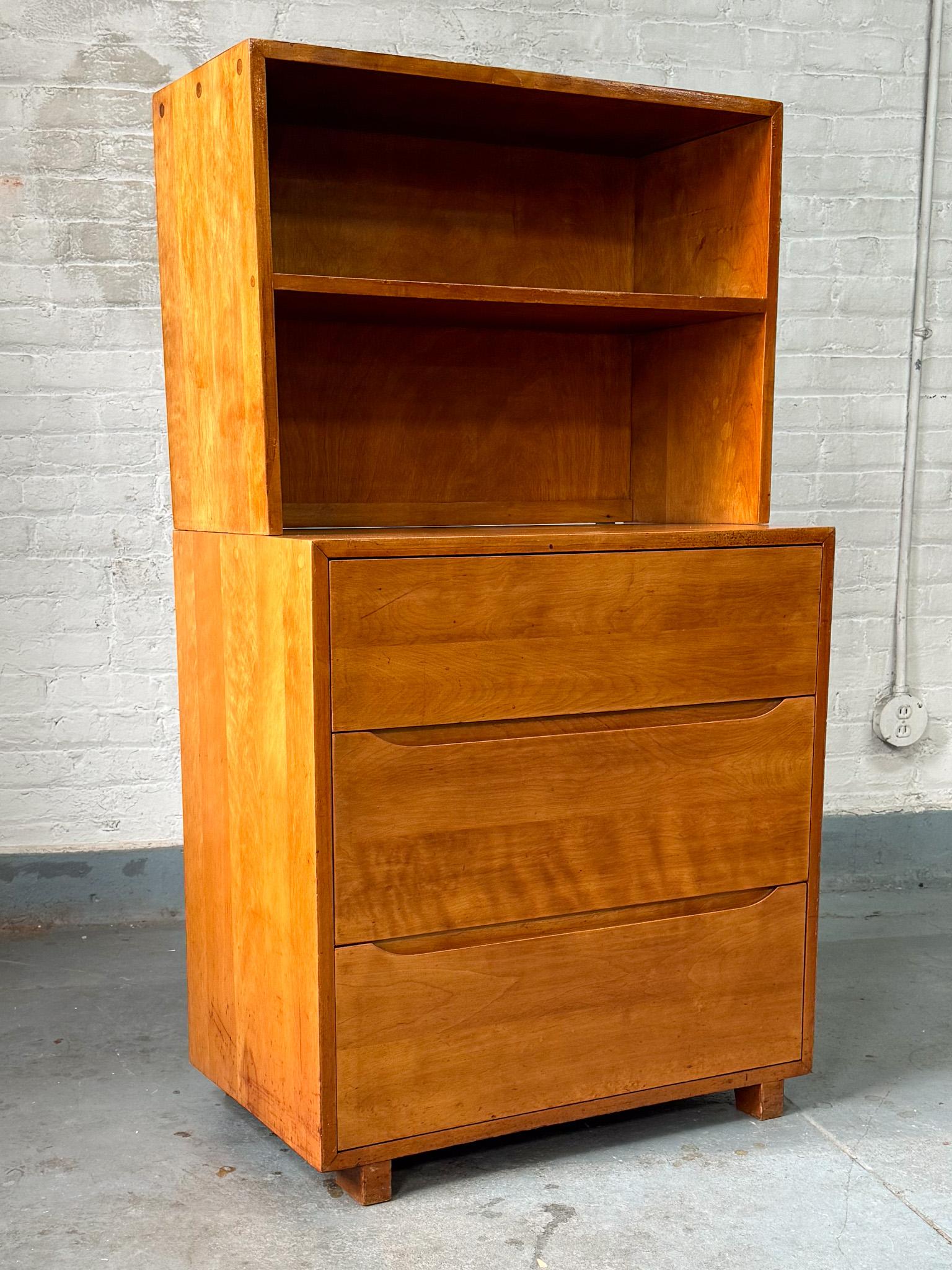 Organic Modern Hatfield and Craig Unit Case Piece