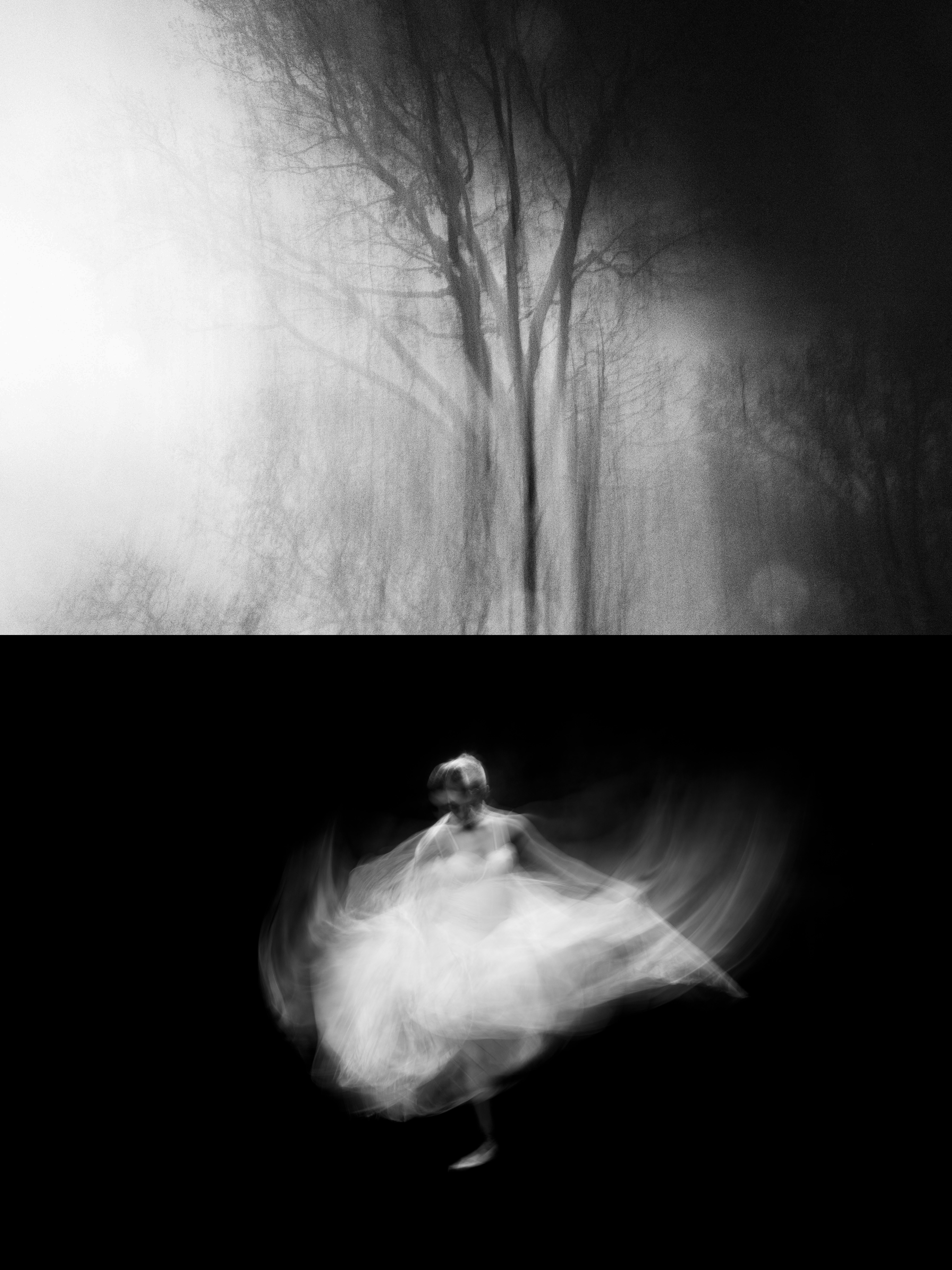 "Absent" Ritratti di ferite nascoste, Stampa giclée, Fotografia astratta, Limited