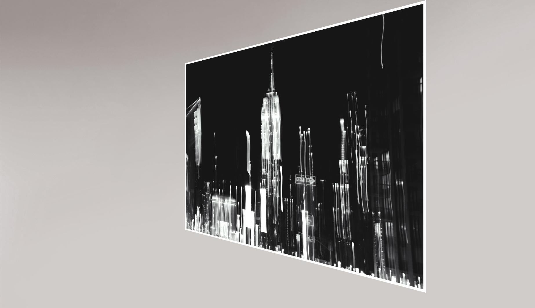 „Empire in Black and White“ New York, Abstrakte Fotografie, limitierte Auflage im Angebot 2