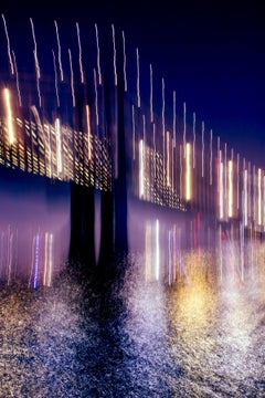"Ponte di Manhattan" New York, stampa giclée, fotografia astratta, edizione limitata.
