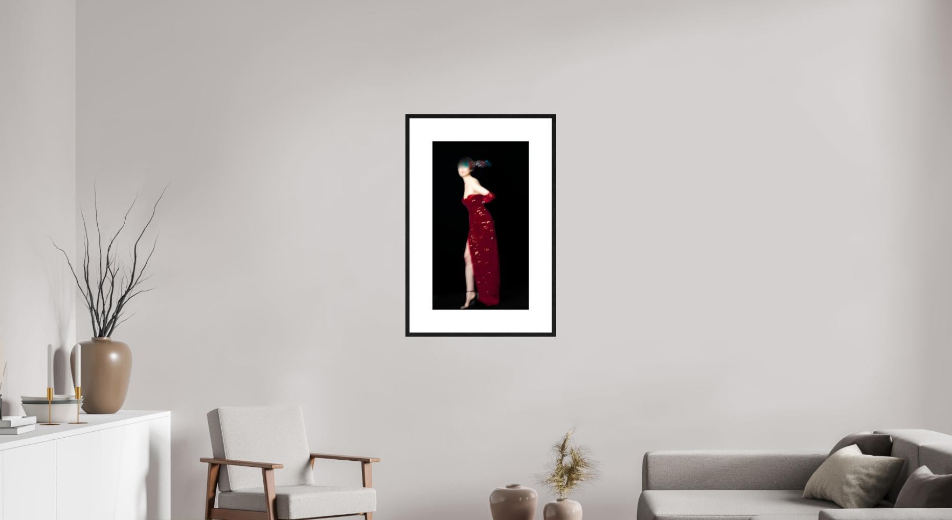 Neptun, Abstrakte Fotografie, Portraits, Giclée Druck, Nummerierte Editionen 1/5 im Angebot 3