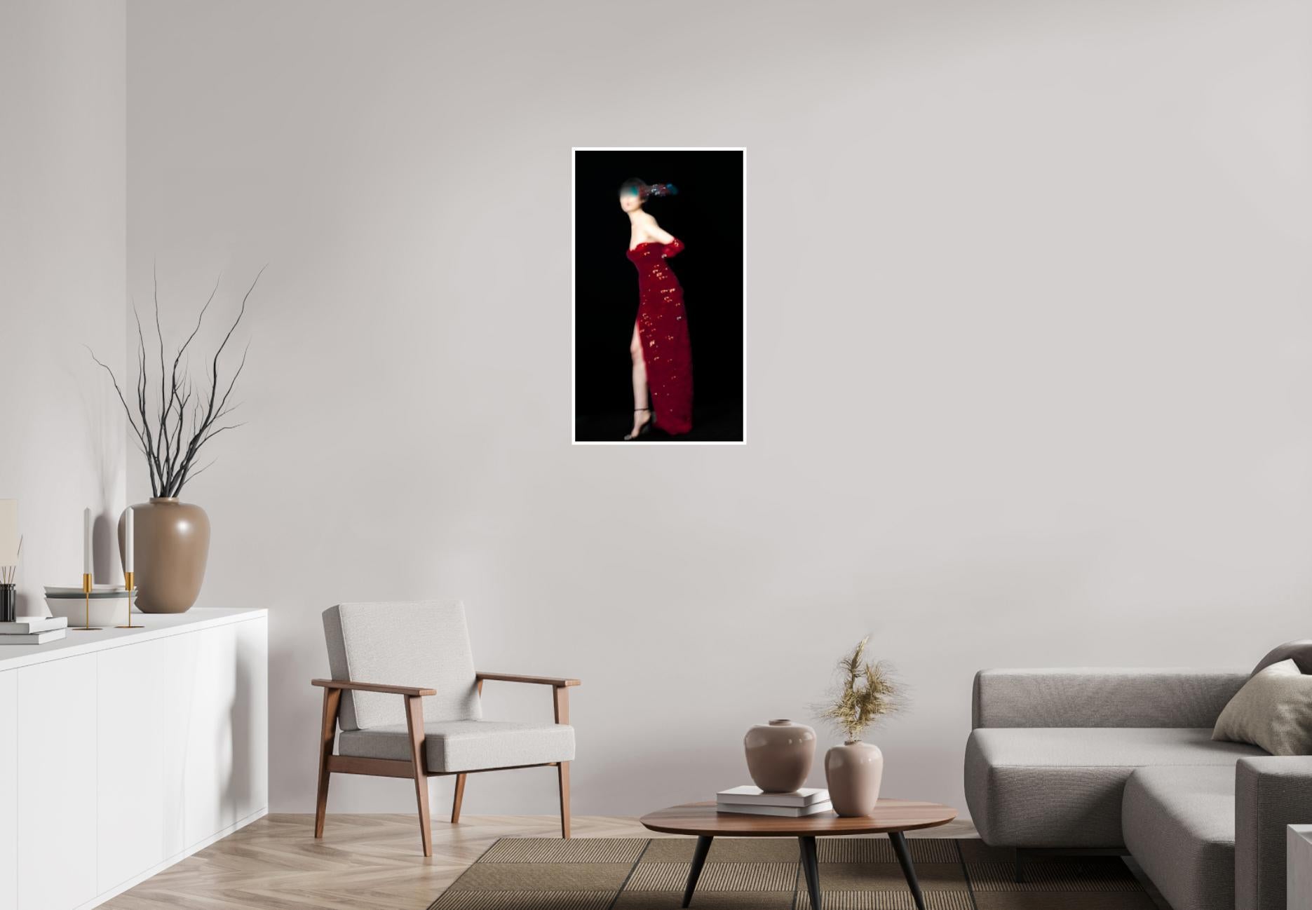 Neptun, Abstrakte Fotografie, Portraits, Giclée Druck, Nummerierte Editionen 1/5 im Angebot 4
