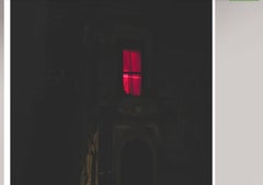 Red, Into the Light, Abstract Photography Giclee Print, 1/20, 2021