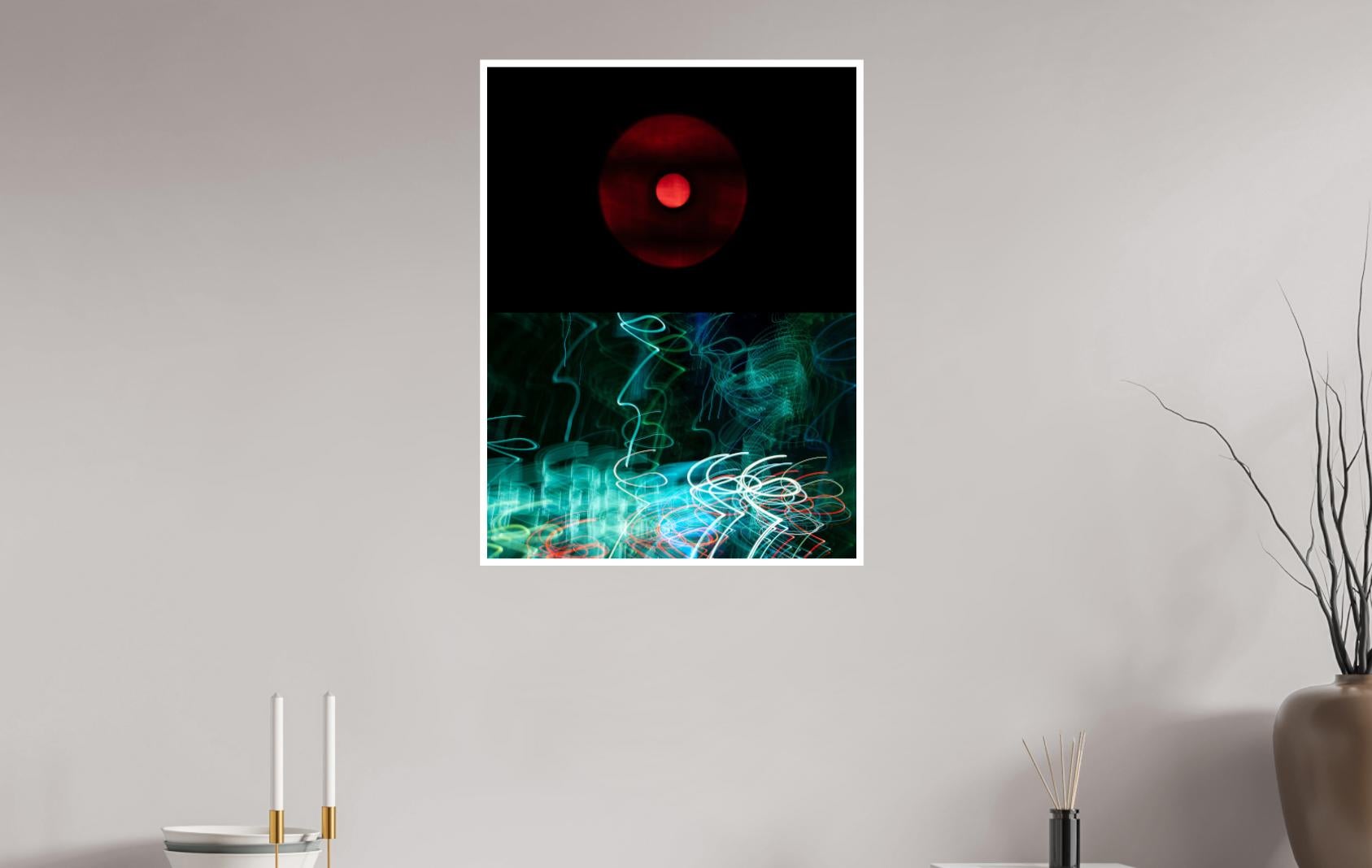 «hapsody, Lights of New York » Impression giclée, photographie abstraite, édition limitée en vente 1