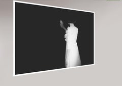 "Muro" Fotografía en blanco y negro, estilo retrato, Impresión Giclée, numerada 3/5