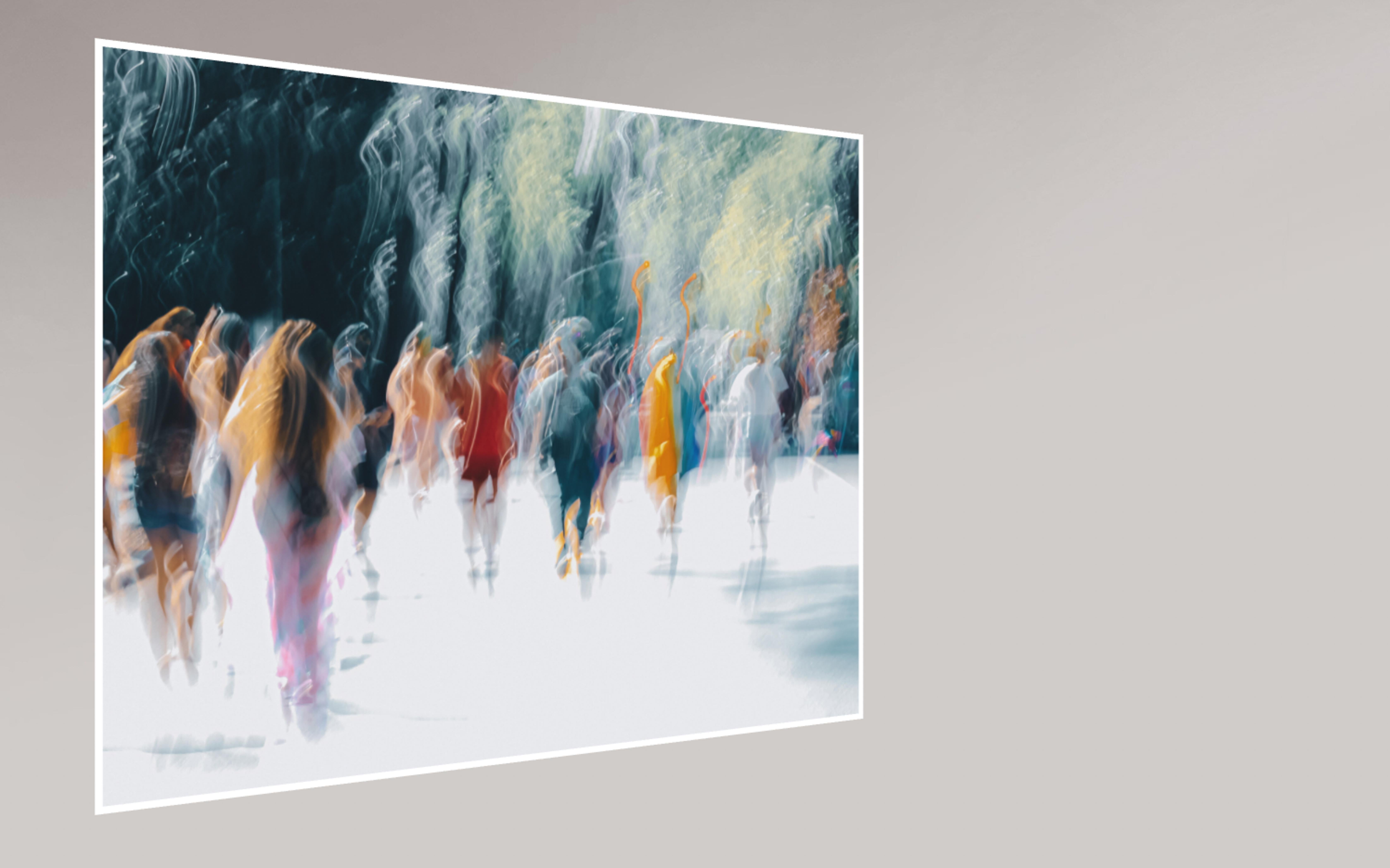 „Washington Square“ New York, Giclee-Druck, Abstrakte Fotografie, limitierte Auflage. – Photograph von Hatice Besun