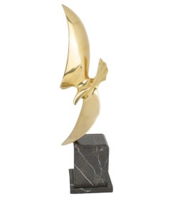 Hattakitkosol Somchai Art Bronze Bird Sculpture, circa 1980