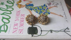 Orecchini Hattie Carnegie, CIRCA ANNI 50