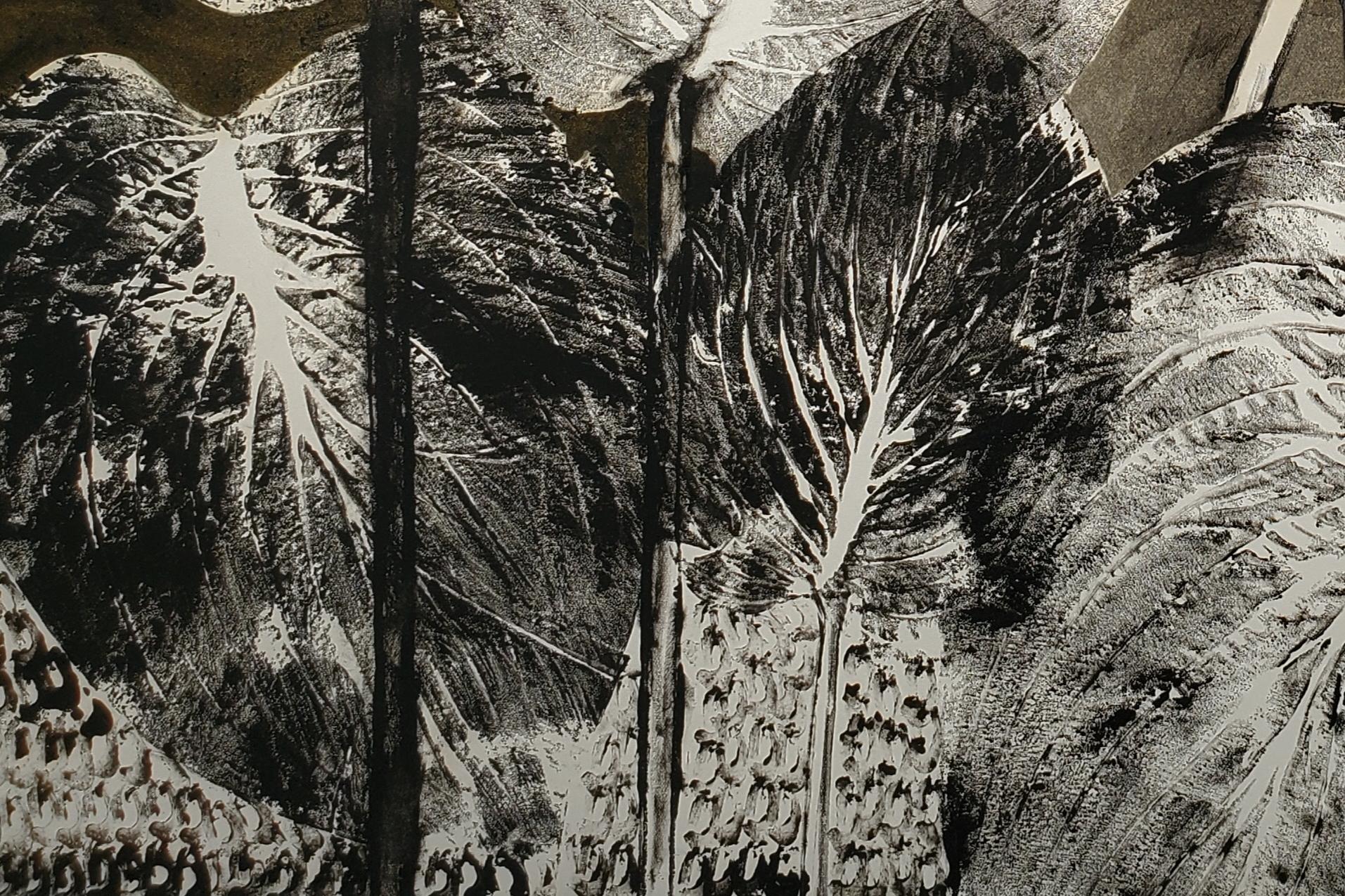 Paradis perdus #1 Haude Bernabe Art contemporain Afrique homme dans la nature paysage en vente 1