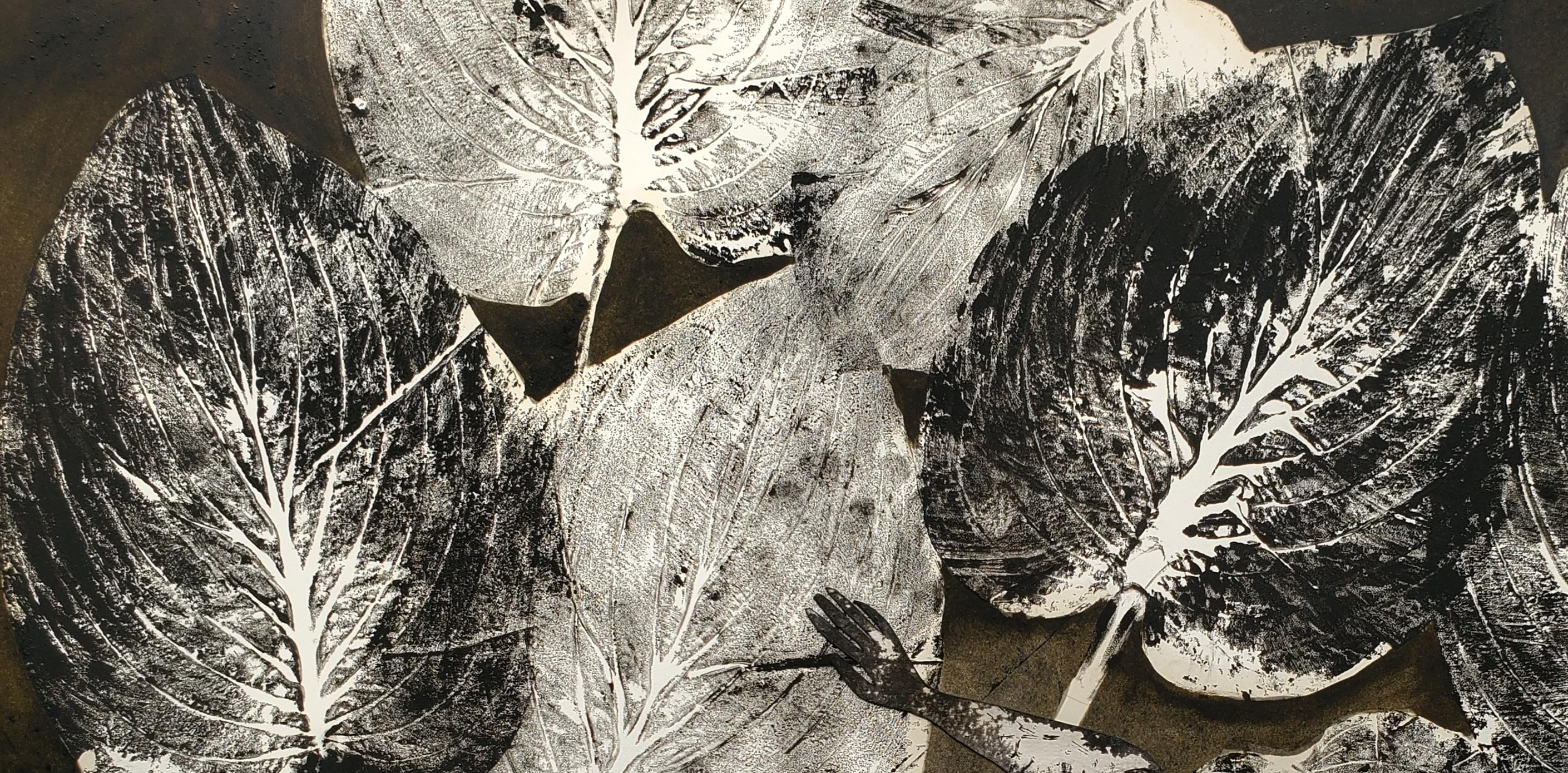 Paradis perdus #1 Haude Bernabe Art contemporain Afrique homme dans la nature paysage en vente 3