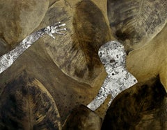 Lost paradises #9 Haude Bernabe Contemporary art Africa man in nature landscape