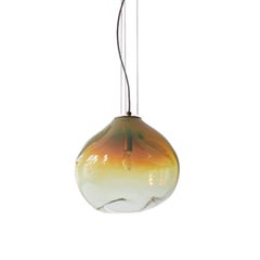 Haumea Amorph Amber Iridescent M Pendant by Eloa