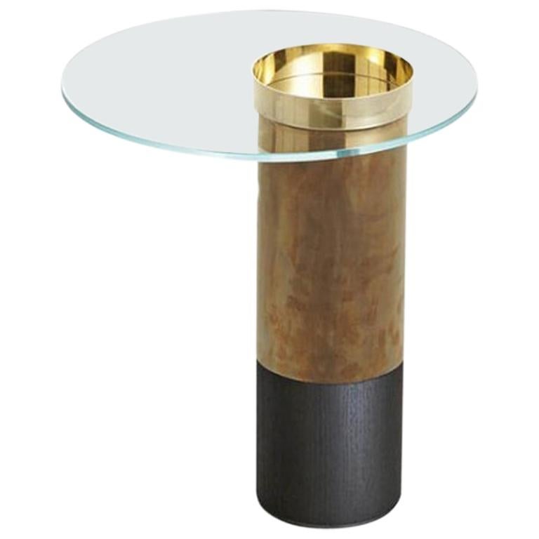 Haumea Brass Coffee Table Small by Massimo Castagna